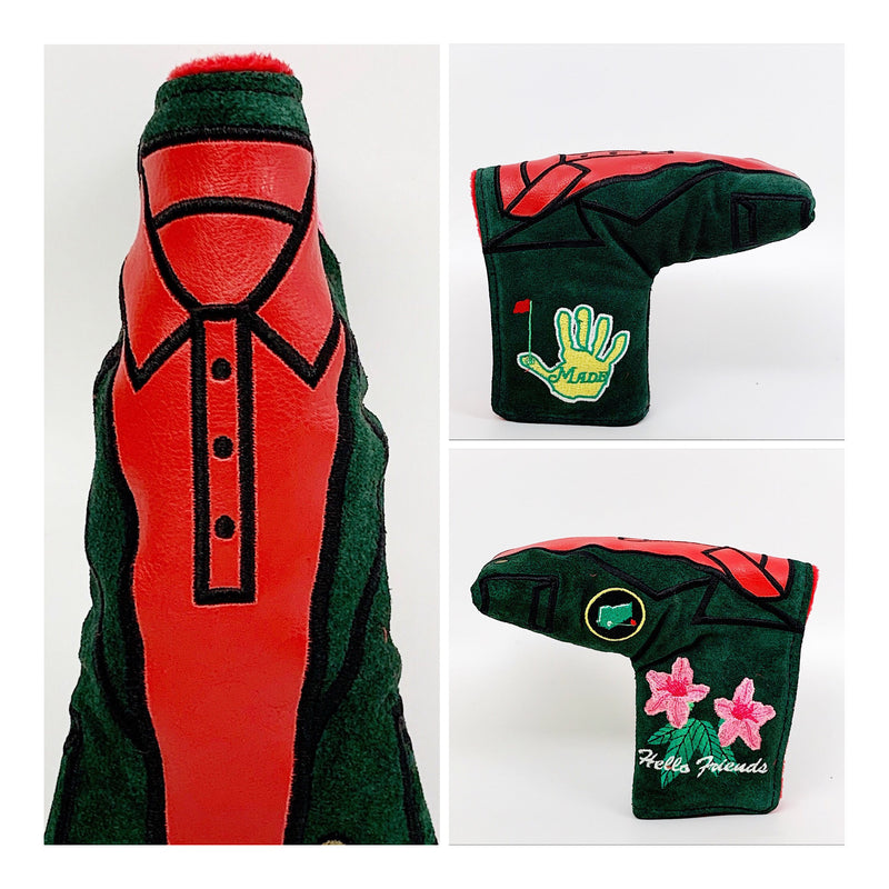Special Edition Handmade “The Green Jacket” Suede Leather - Red Shirt - 30 Made