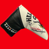 HANDMADE “HELLFIRE CLUB” Limited Edition Putter Headcover Blade