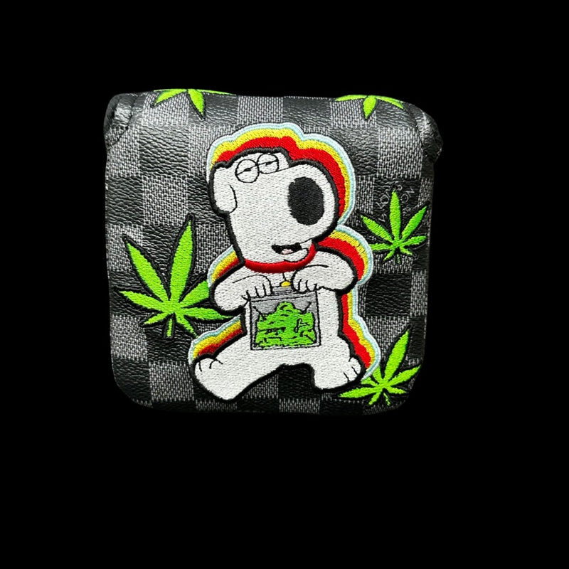 4/20 “BRIAN GRIFFIN” Limited Edition Putter Headcover - LV Square Mallet