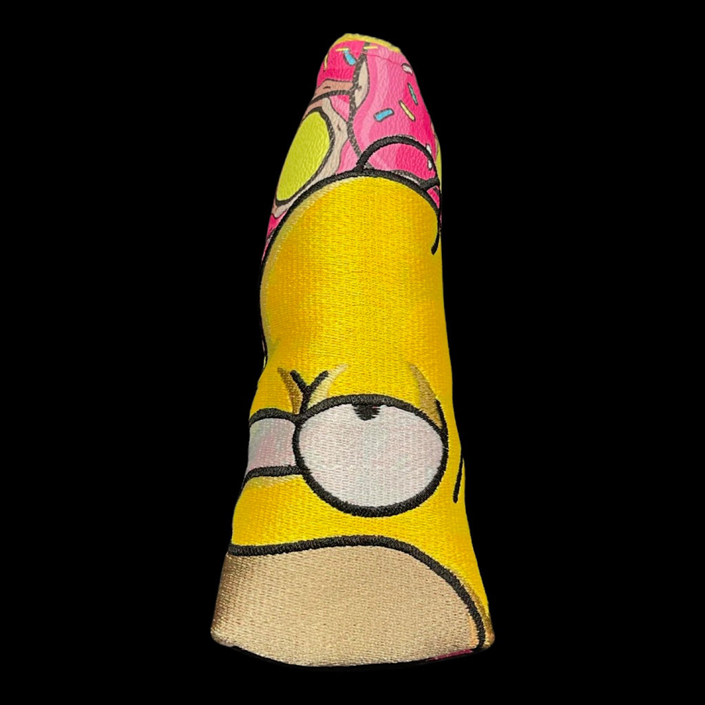 HANDMADE “D’OH” Homer Simpson Limited Edition Putter Headcover -Blade