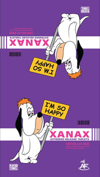 DROOPY XANAX LARGE TOWEL