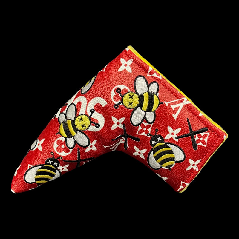 XX LV BEES Putter Headcover - RED Blade Version