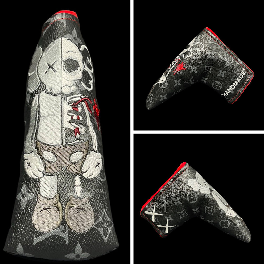 XX LV SKULL Putter Headcover - Blade Version